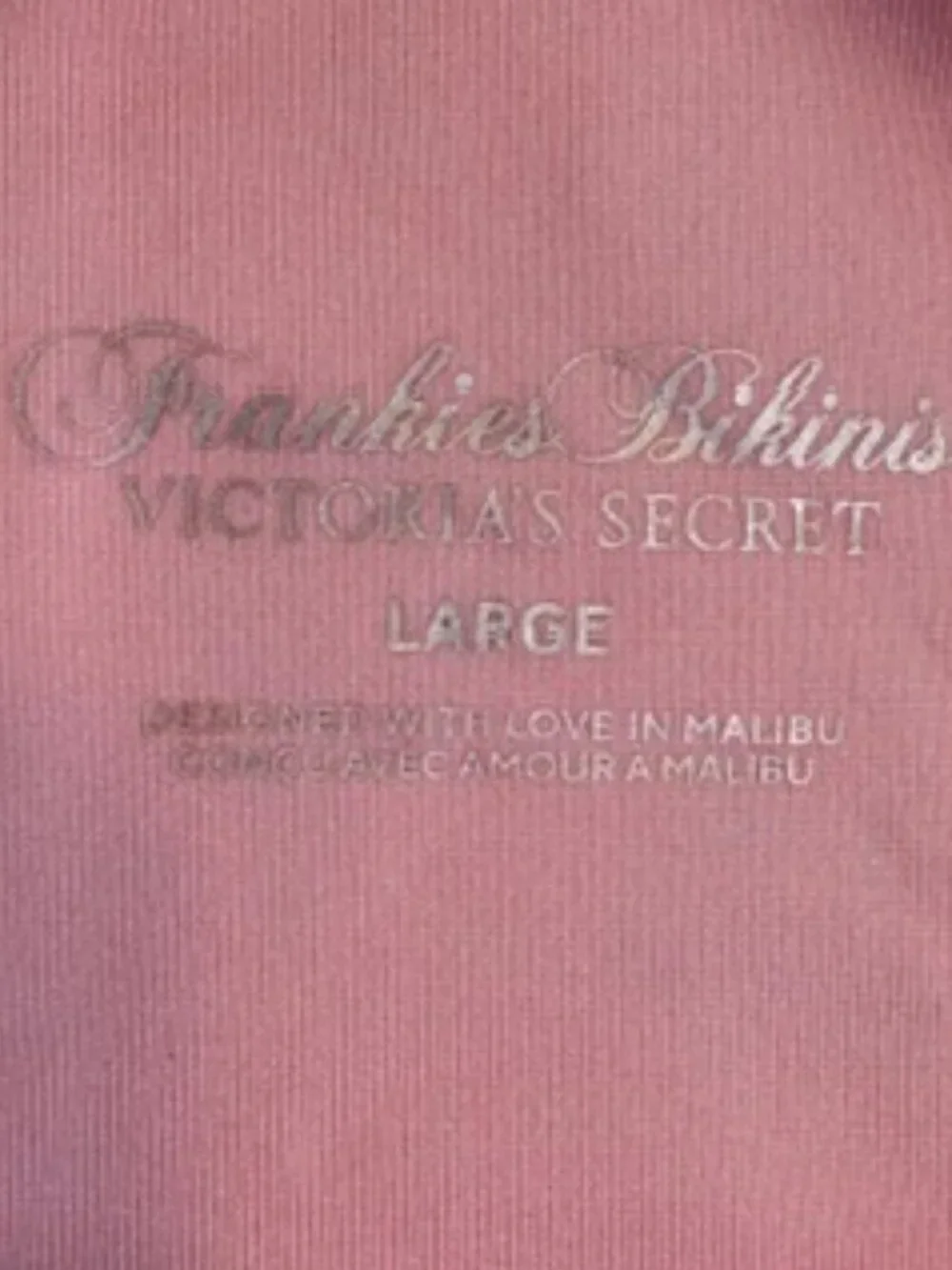 FRANKIES Bikinis x Victorias Secret PINK Paisley Cami Swim Top Large